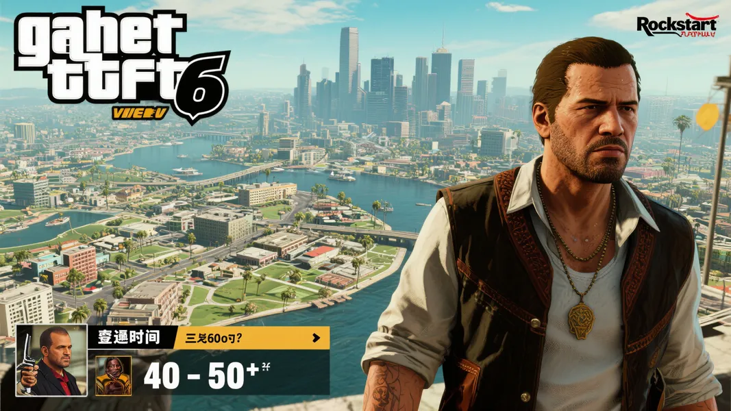 《GTA》系列主线剧情时长一览：你猜《GTA6》会有多长？