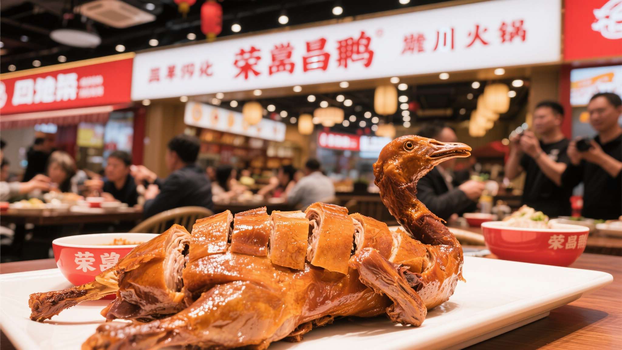 荣昌卤鹅江哥开门大吉